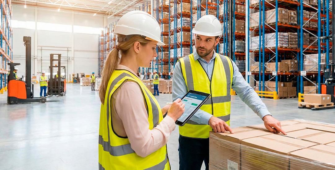 Warehouse logistics inspection